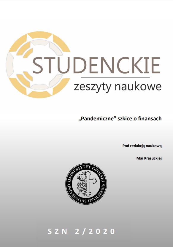 Studenckie Zeszyty Naukowe nr 2 - 2019